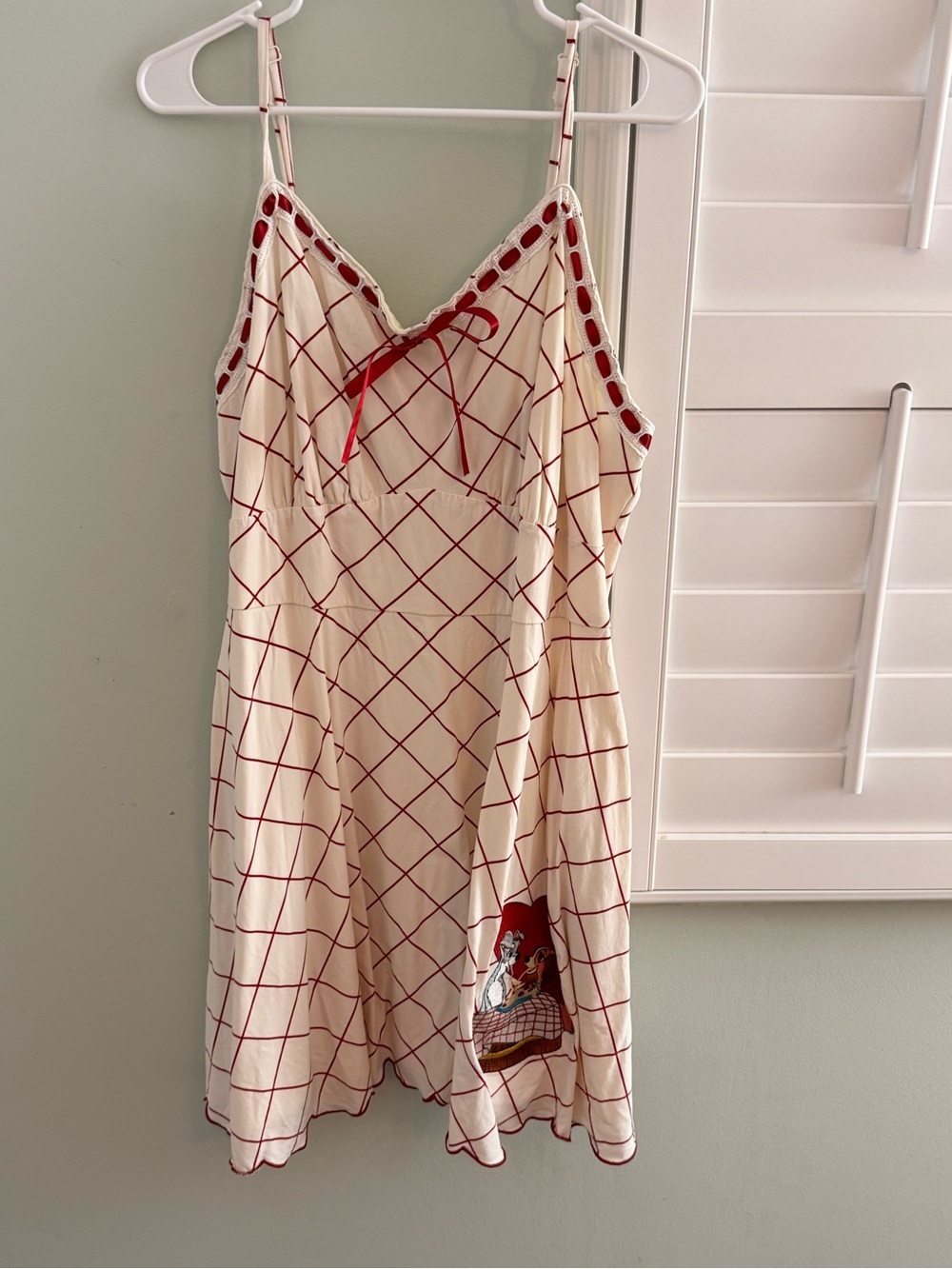 Her Universe Disney Lady and the Tramp Spaghetti Strap Dress